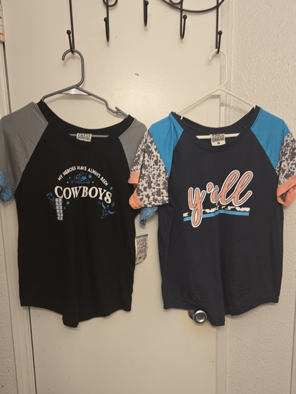 Womens Tee Shirts Cowboy And Yall